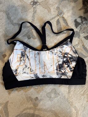 Pink Sports Bra